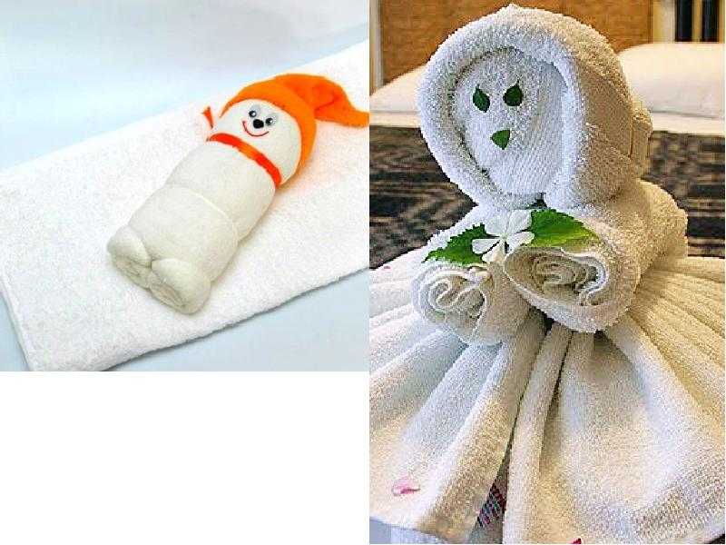 Как красиво сложить полотенце?