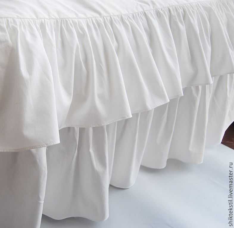 Подзор для кровати: как выбрать нарядную юбочку для оформления спальни | текстильпрофи - полезные материалы о домашнем текстиле