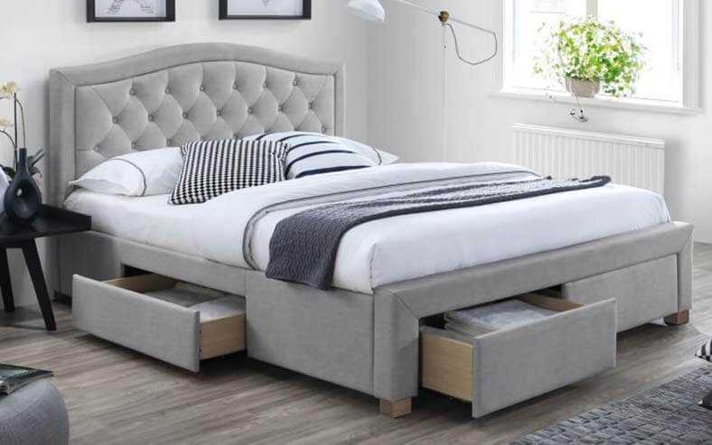 Мягкая кровать в интерьере: устройство, виды отделки, правила выбора