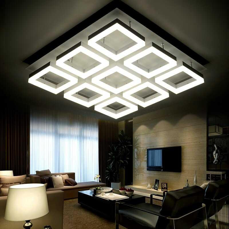 Потолок с подсветкой: виды по конструкции, источникам света, цвету, примеры в интерьере