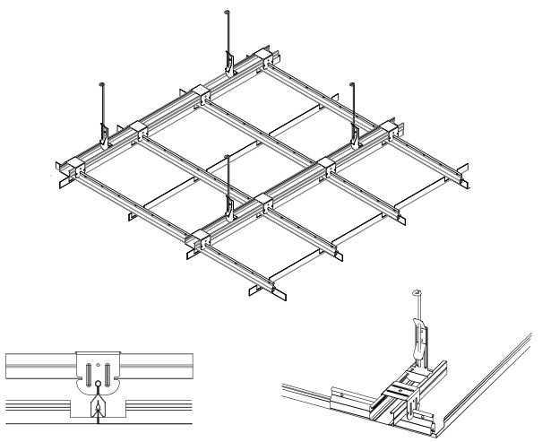 Кассетный потолок (57 фото): подвесной зеркальный, металлический и алюминиевый потолок, варианты cesal и «албес»