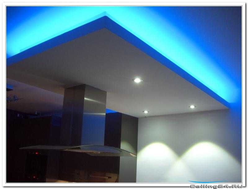 Светящийся потолок: варианты изготовления | дом мечты