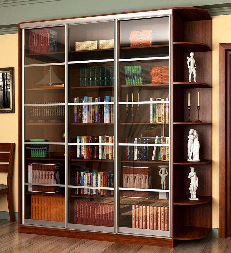 Все, что нужно знать, чтобы выбрать книжный шкаф со стеклянными дверцами