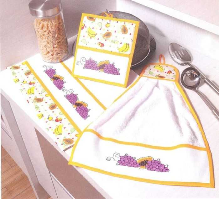 Кухонные  полотенца своими руками (39 фото) – советы начинающим