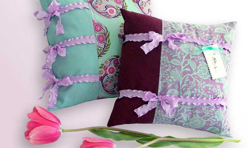 Как сшить диванную подушку своими руками, чехлы и декоративные наволочки