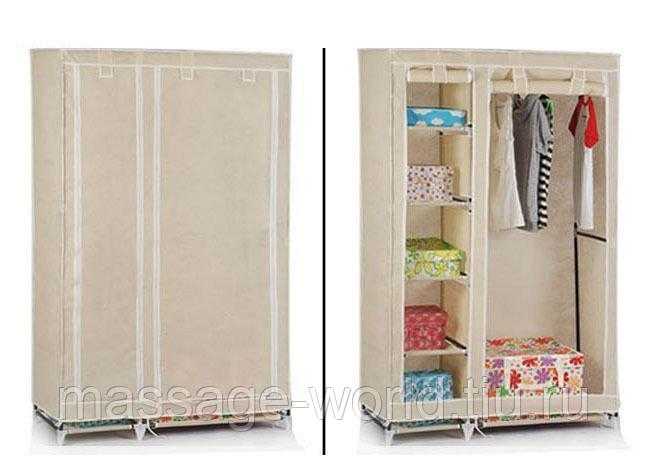 Тканевые шкафы для одежды: складные предметы мебели из ткани, тряпичный шкаф для хранения в стиле ретро, матерчатые разновидности, отзывы