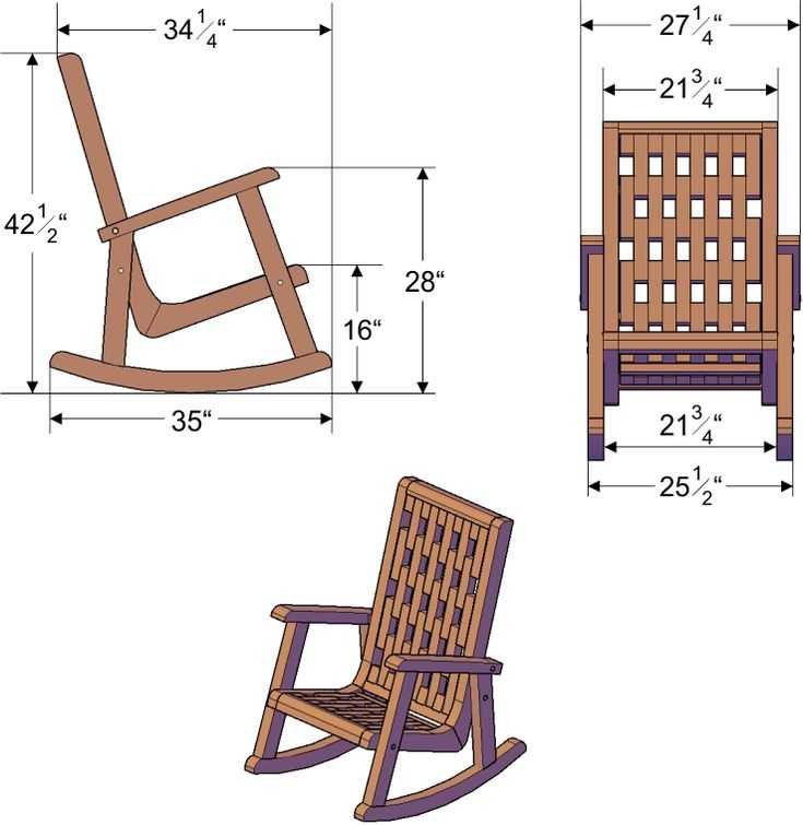 Кресло качалка как особый предмет мебели в интерьере
