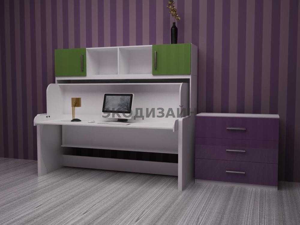 Кровать чердак со столом и шкафом, требования к безопасности моделей