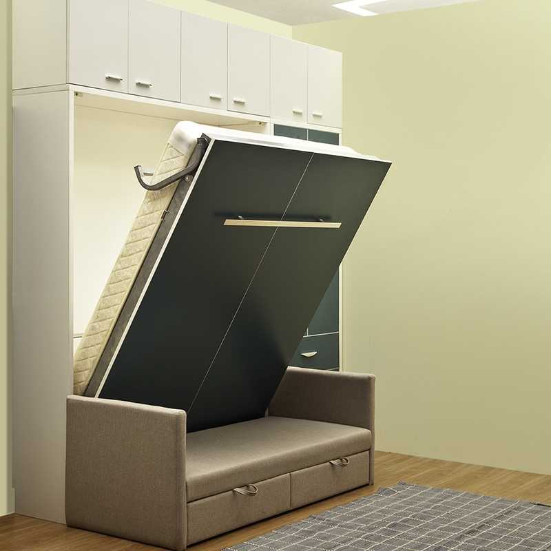 Шкаф-диван-кровать-трансформер – идеальное решение для малогабаритных квартир