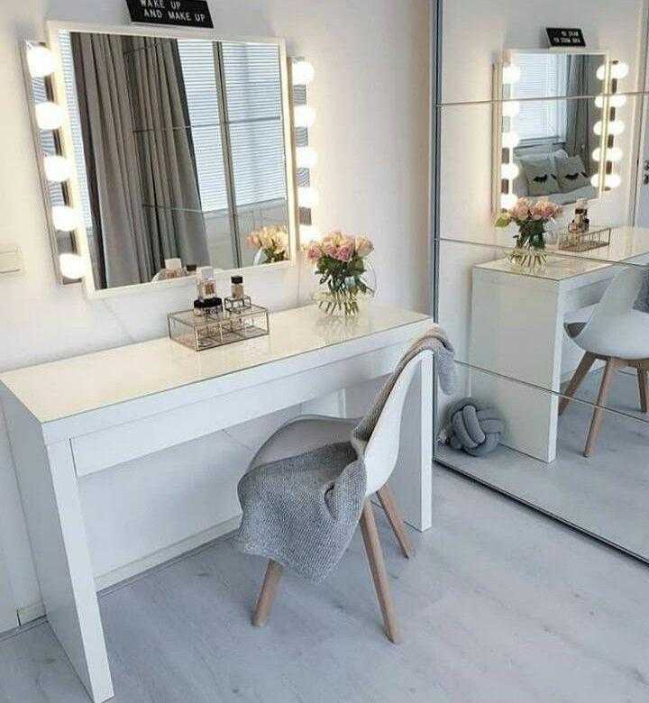 Туалетный столик икеа с зеркалом и подсветкой в интерьере: фото, отзывы