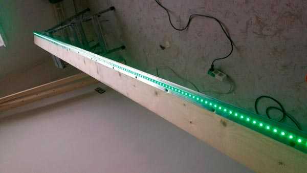 Как сделать натяжной потолок со светодиодной подсветкой - инструкция