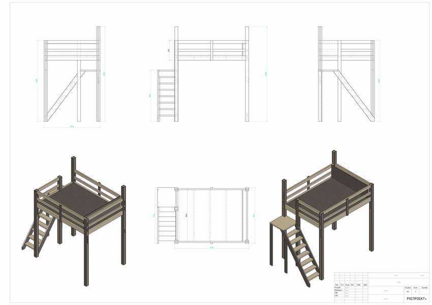 Кровать-чердак для взрослых (51 фото): двуспальная кровать-чердак с рабочей зоной, двухъярусные модели