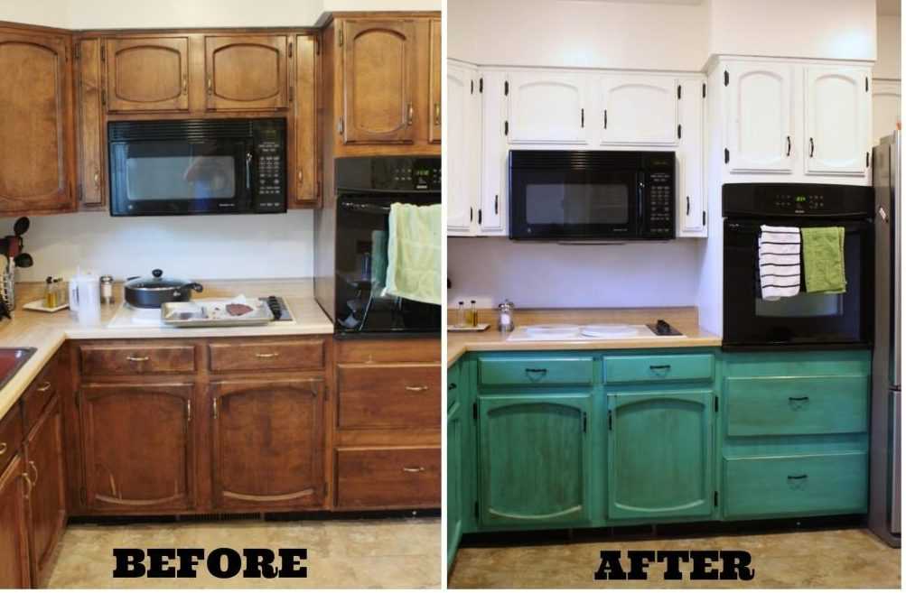 Как покрасить кухонный гарнитур своими руками: пошаговая инструкция, выбор краски