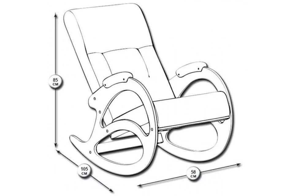 Кресло-качалка из дерева своими руками: как сделать чертежи и подобрать размер С чего начать изготовление деревянного кресла-качалки в домашних условиях Какой материал выбрать для простого или плетеного кресла