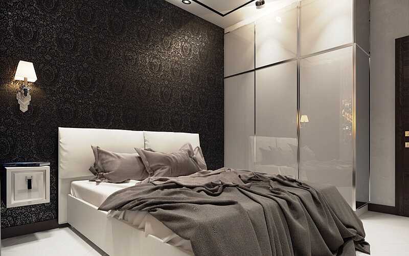 Спальня с темной мебелью: дизайн интерьера и примеры оформления