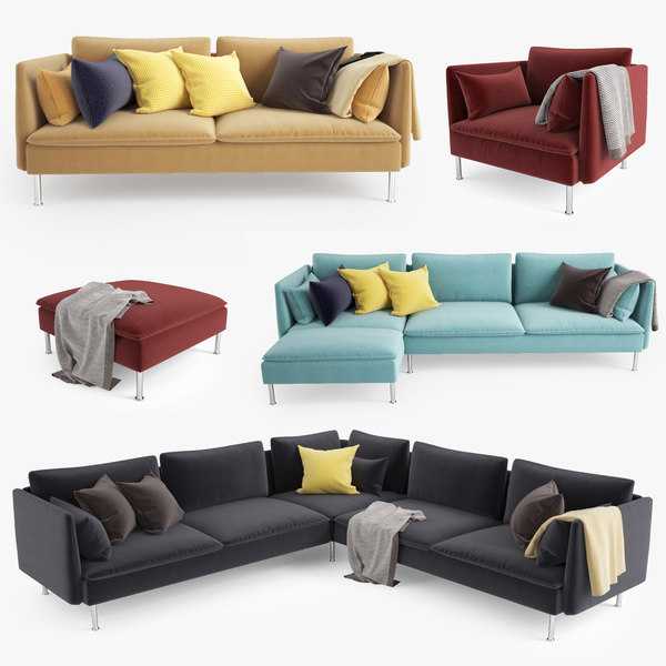 Икеа диван-кровать трансформер 3 в 1, 2 местный,  фото и цены распродажа ликселе и бединге