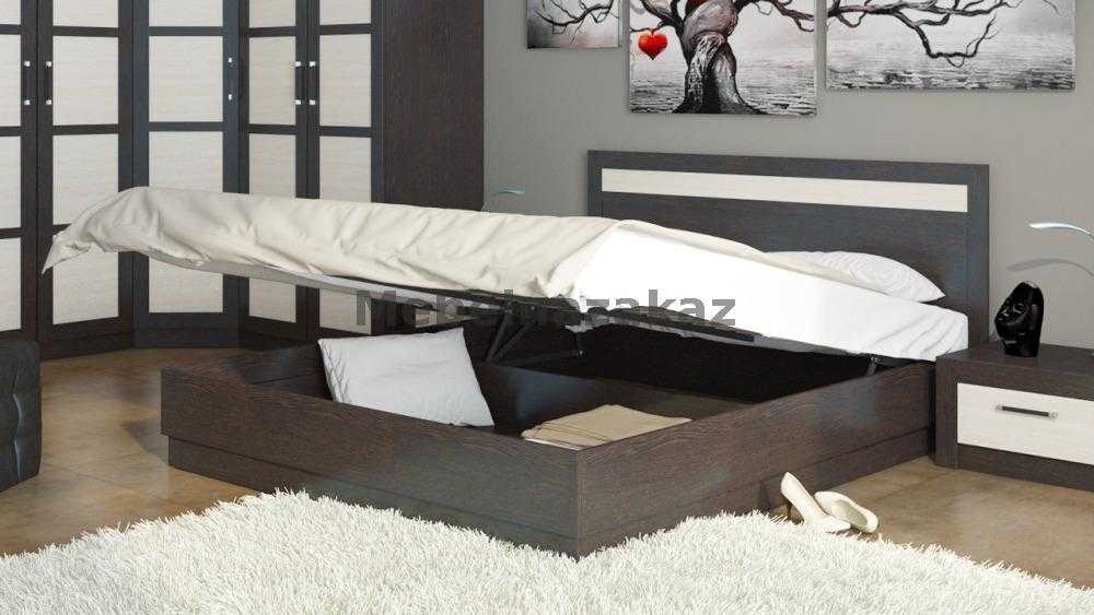 Двуспальная кровать с подъемным механизмом, какую лучше выбрать и почему