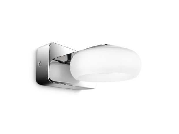 Настенный светильник в ванную комнату (61 фото): круглые модели с плафоном и выключателем в туалет