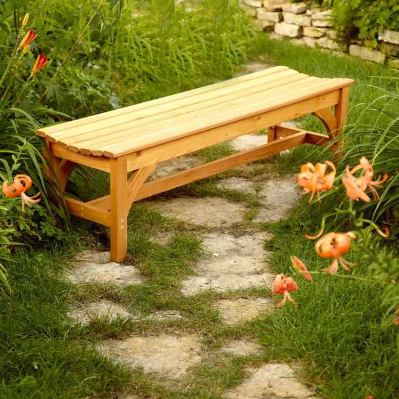 Садовые скамейки для дачи и сада