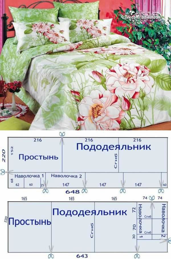 Как сшить постельное белье? 54 фото пошив 2-х спального комплекта своими руками по схеме с пошаговой инструкцией