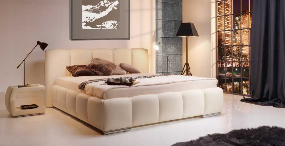 Интерьерные кровати: интерьерная мягкая мебель