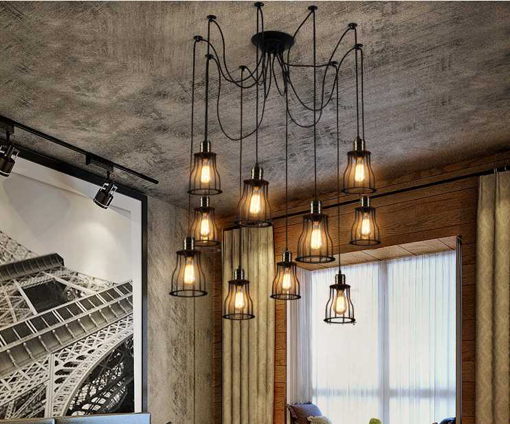Лампа эдисона (101 фото): светодиодная в стиле «ретро», красивые светильники и люстры с лампочкой в интерьере, история