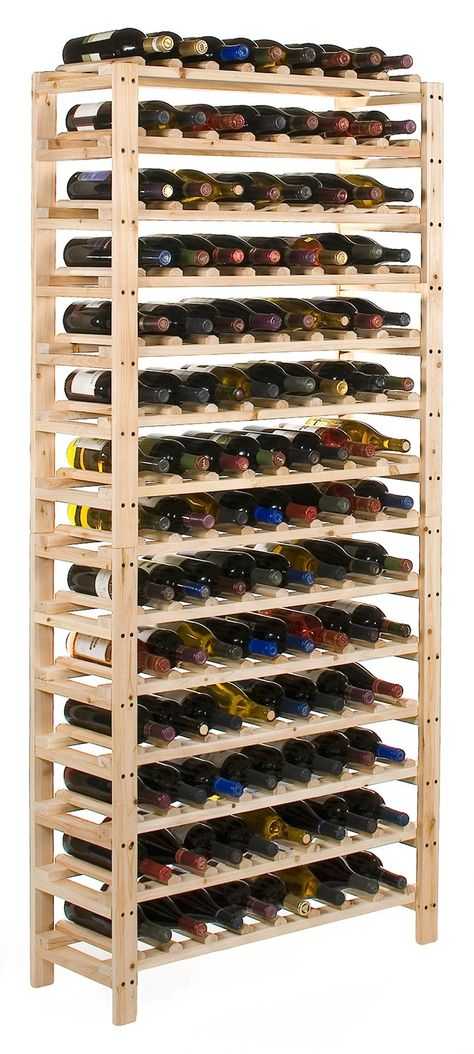 Стеллаж для вина: винный стеллаж из дерева для хранения бутылок дома и металлический винтажный, настенный и кованый, другие модели, размеры