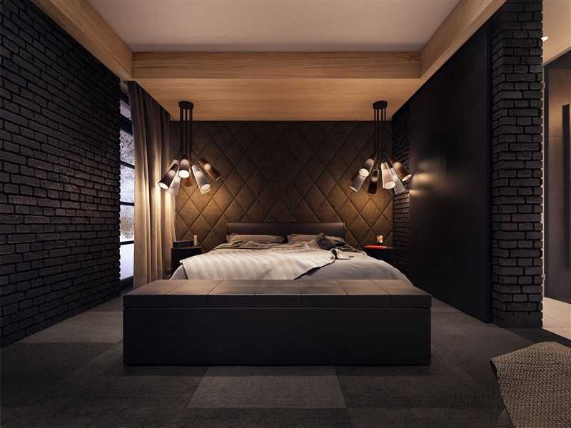 Черная спальня: топ-100 фото эксклюзивного и стильного интерьера спальни в темных тонах