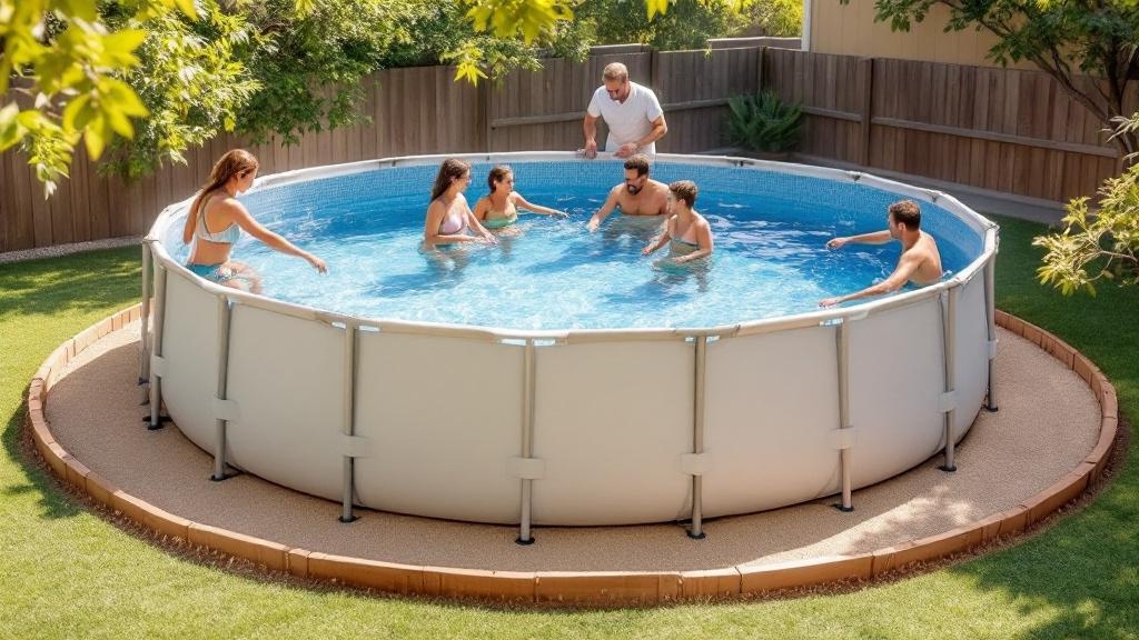 Каркасный бассейн на участке: что нужно знать